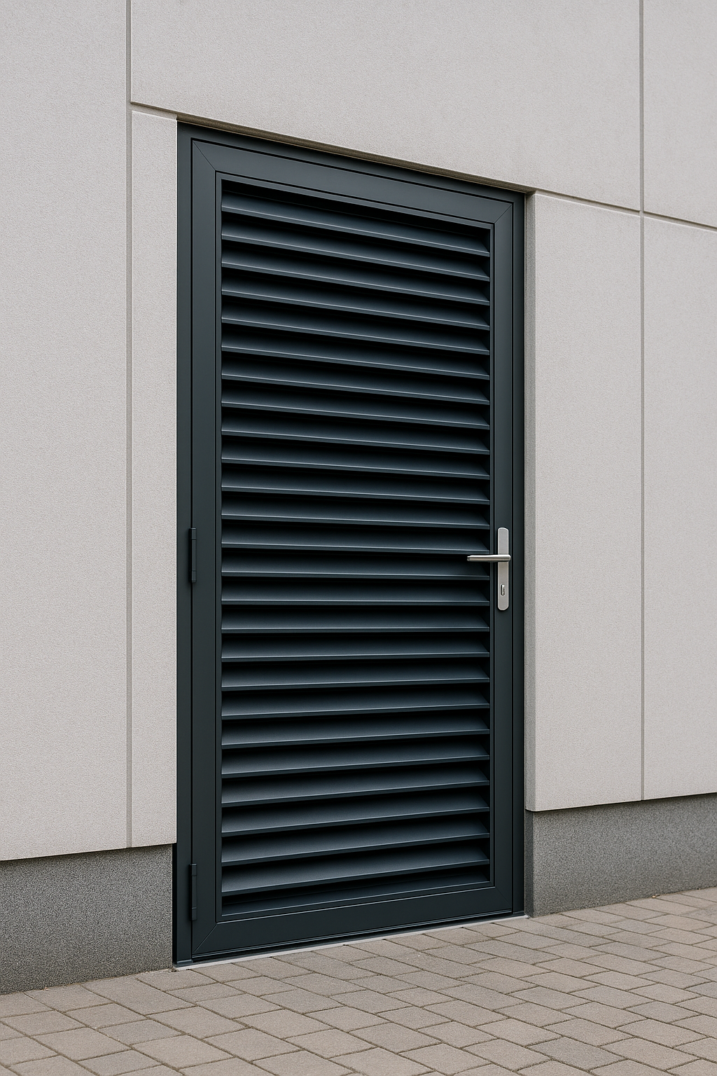 aluminium louvred doors - professional louvred doors available in Wigan from UK manufacturers